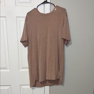 Lululemon Athletica Brown Short Sleeve Tee